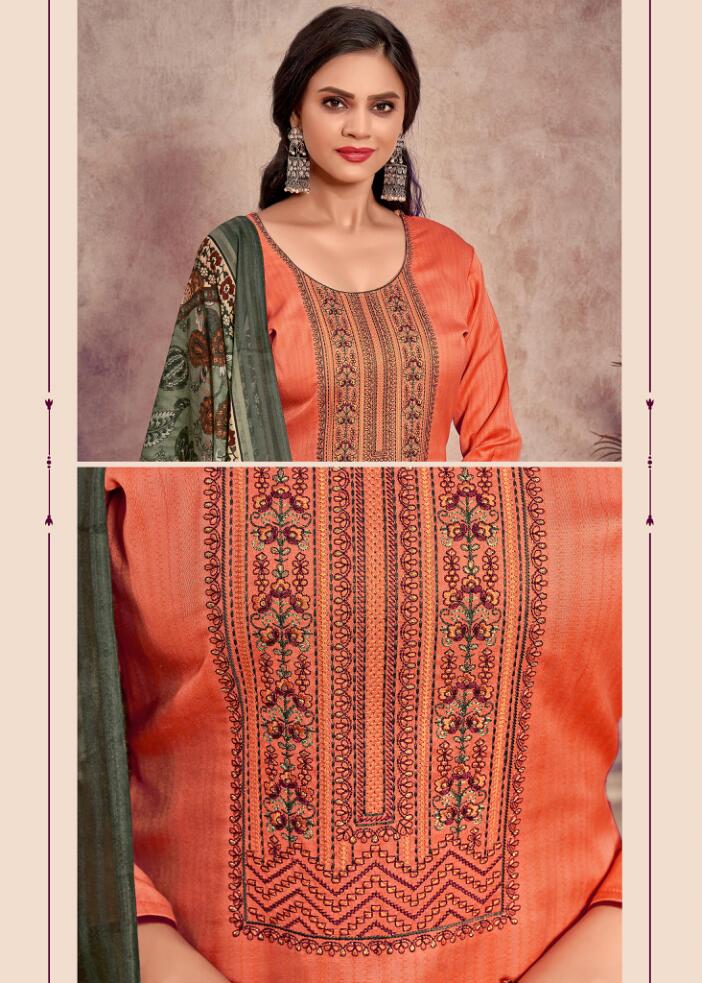 Floreon Trends Naisha 2 Fancy Cotton Printed Casual Wear Dress Material Collection